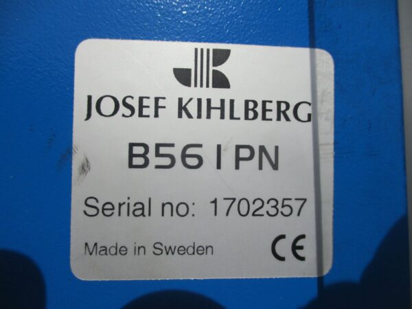 Josef Kihlberg B561PN pneumatikus álló kartonzáró gép (fenéktűző) (3554) - Image 3