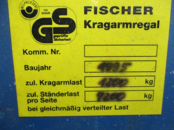 FISCHER Karos polc, karos állvány, szálanyag tároló (3561) - Image 2